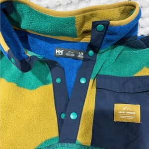 Helly Hansen Multicolor Fleece with Snap Buttons